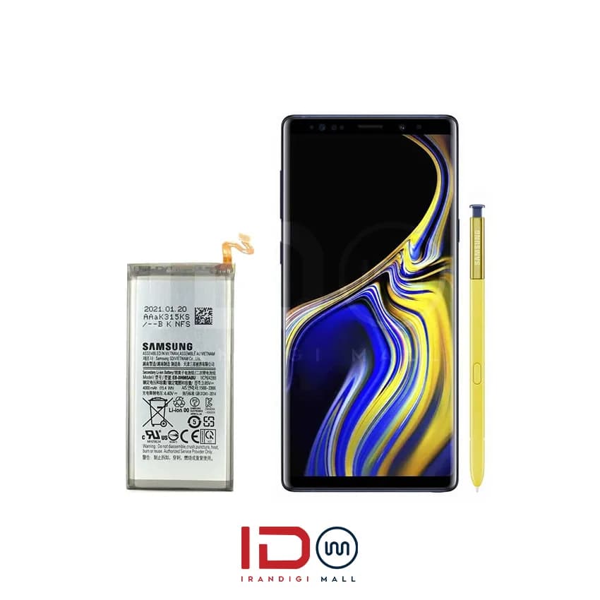 باتری اورجینال گوشی موبایل سامسونگ گلکسی NOTE 9 مدل EB-BN965ABU