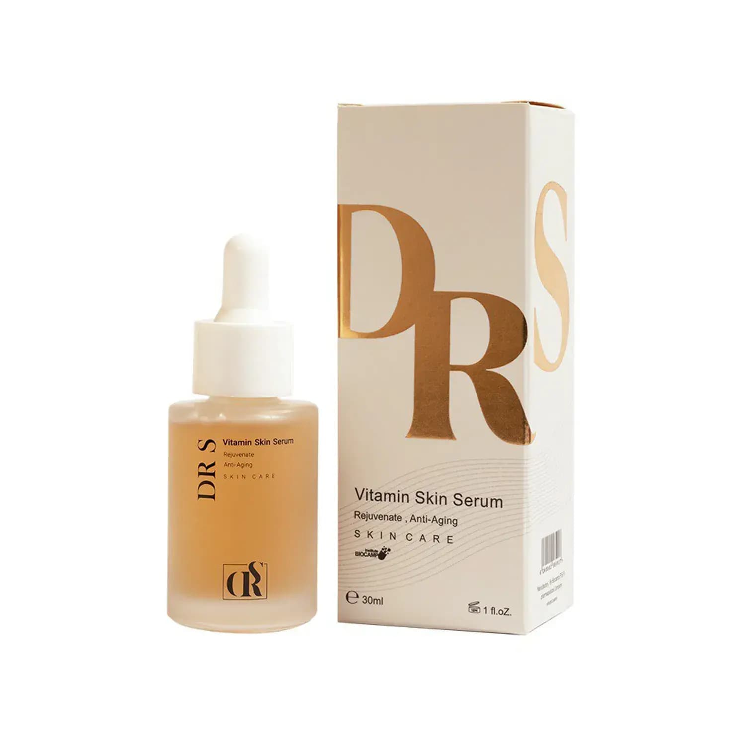 سرم ویتامینه و جوانساز صورت دکتر اس Dr S حاوی ترکیبات مغذی و ویتامین ضروری 30ml