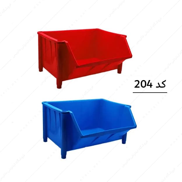 پالت پایهدار پلاستیکی کد 204 برند پلاستون ایران