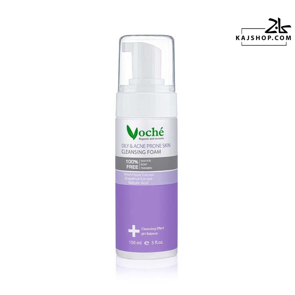 فوم شستشوی پوست چرب و آکنه دار وچه آنتی باکتریال