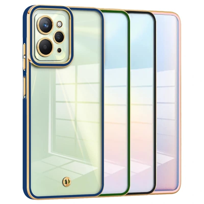 قاب اورجینال الکتروپلیتینگ Xiaomi Redmi 12 مدل دور طلایی اسپیس