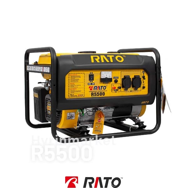 موتوربرق بنزینی راتو R5500 توان 3 کیلووات