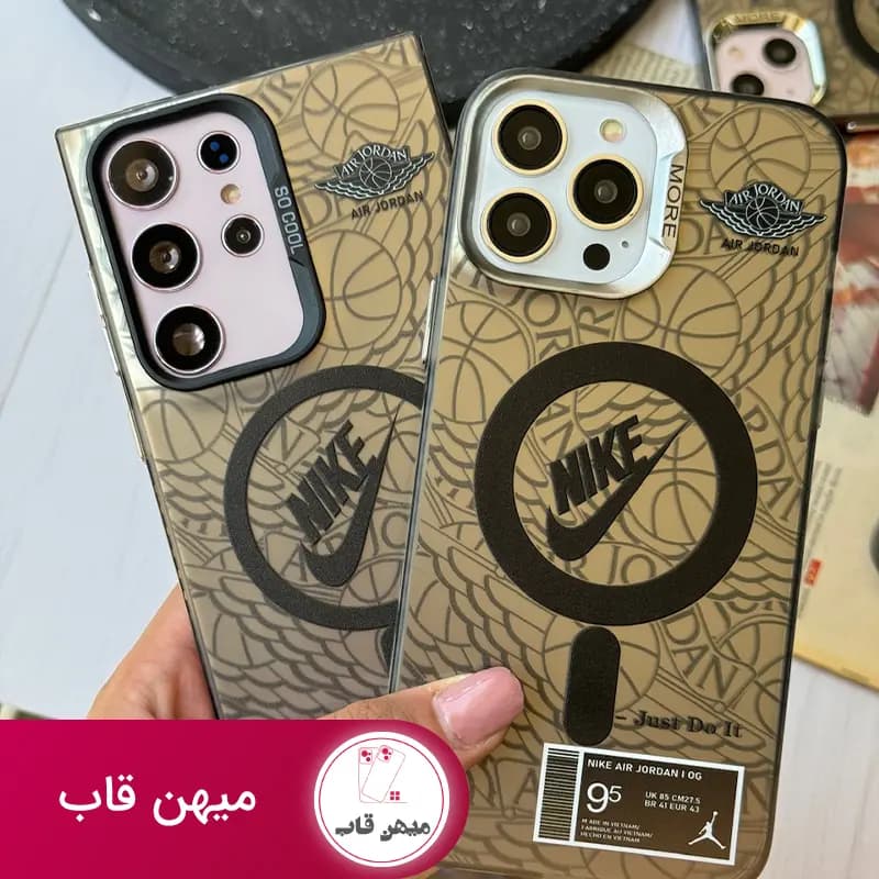 قاب گوشی آیفون و سامسونگ نایک ایر جردن - کد (۳۵۹۱۲)