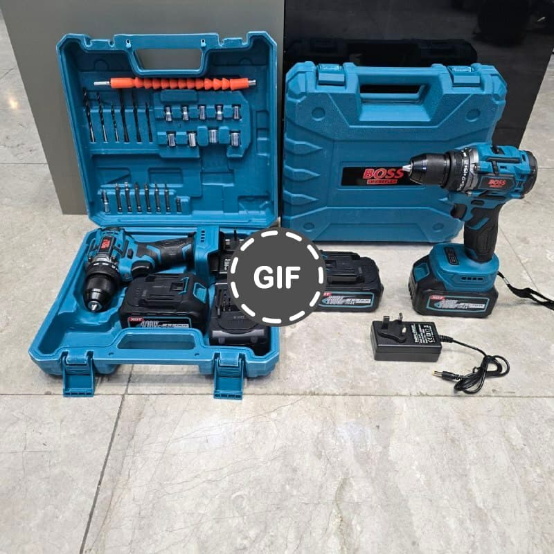 دریل شارژی ۱۱۸ ولت براشلس باس مدل 118VB