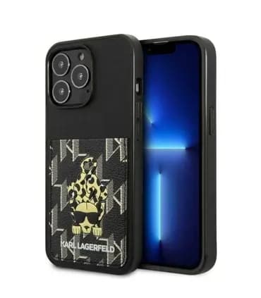 قاب ایفون 13 پرو چرمی کارل CG Mobile Case KARL Iphone 13 pro