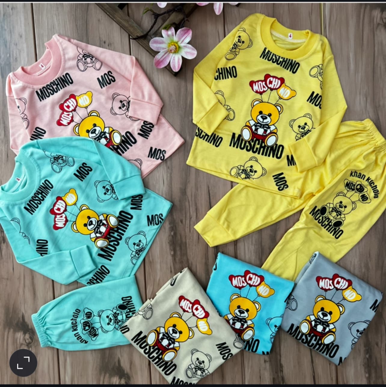 بلوز شلوار خرس و بادکنک0042