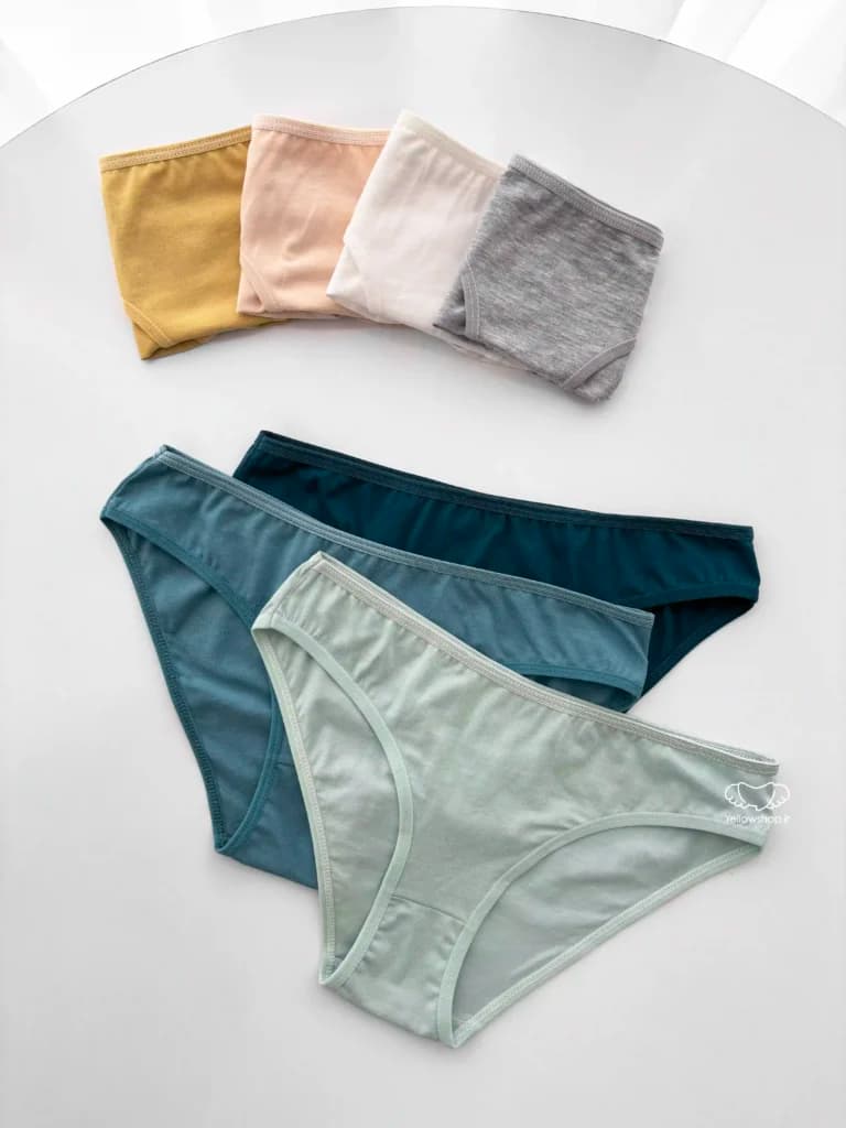 شورت اسلیپ نخی زنانه کوزا KOZA پک هفت تایی کد 21155