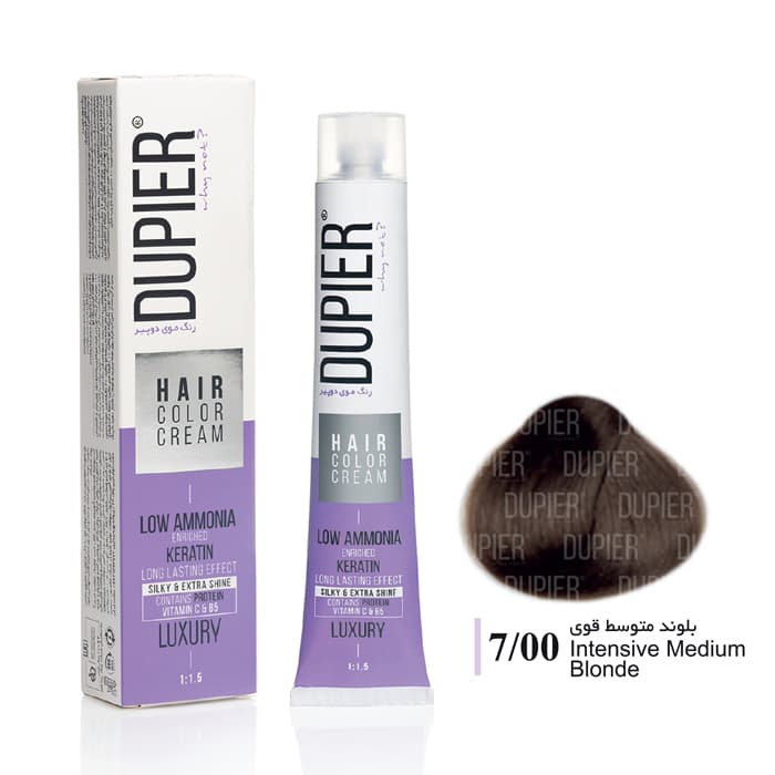 رنگ مو بلوند متوسط قوی 7/00 دوپیر