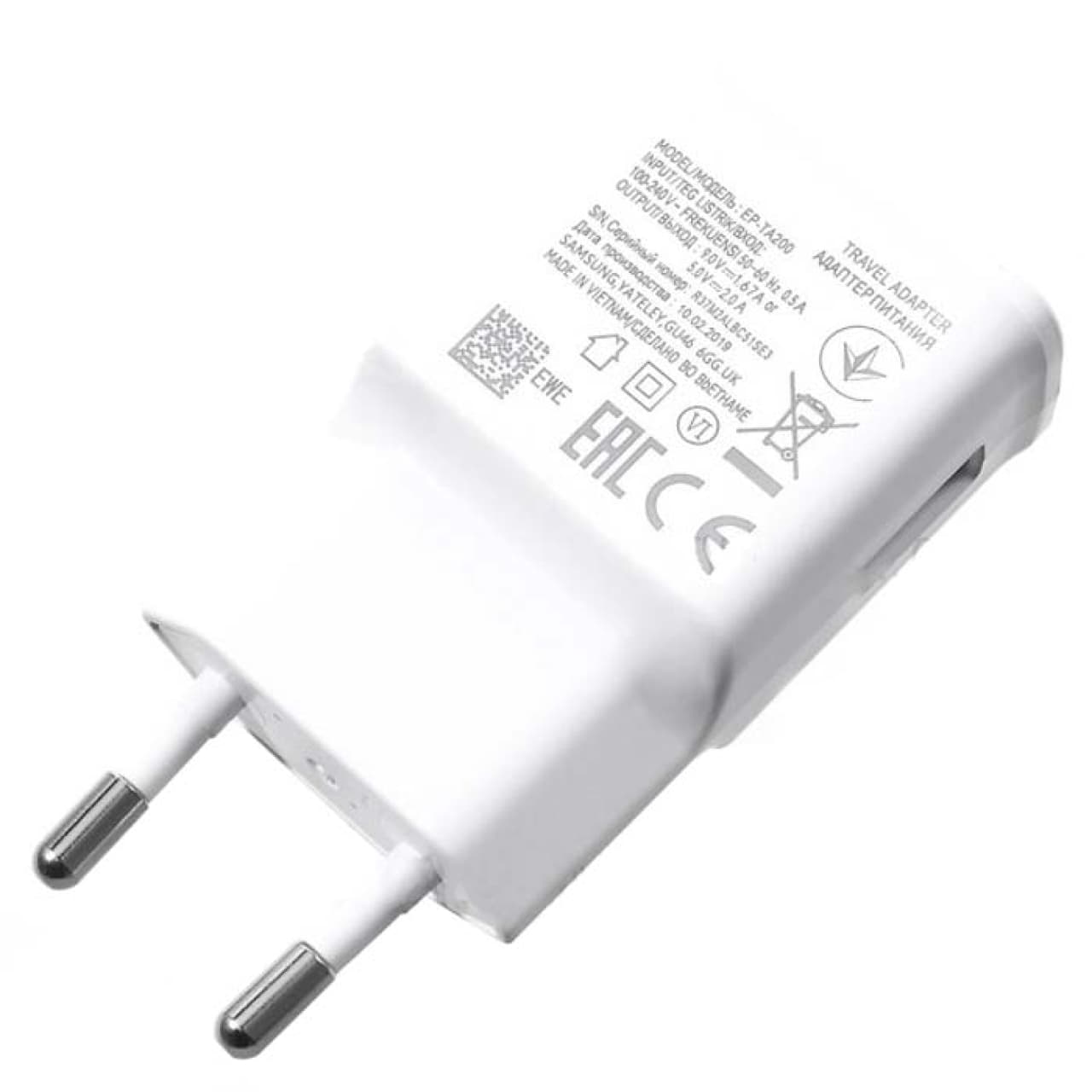 آداپتور شارژ سامسونگ اورجینال مدل EP-TA200