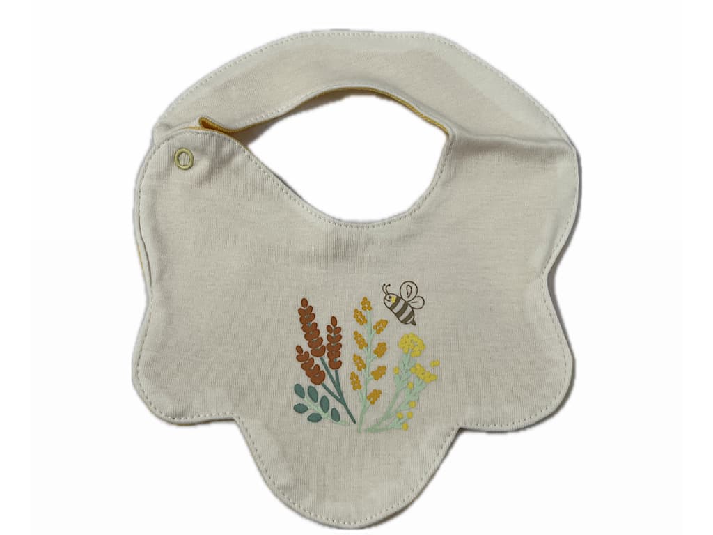 پیشبند نوزادی طرح فلورا نی نی سان nini sun