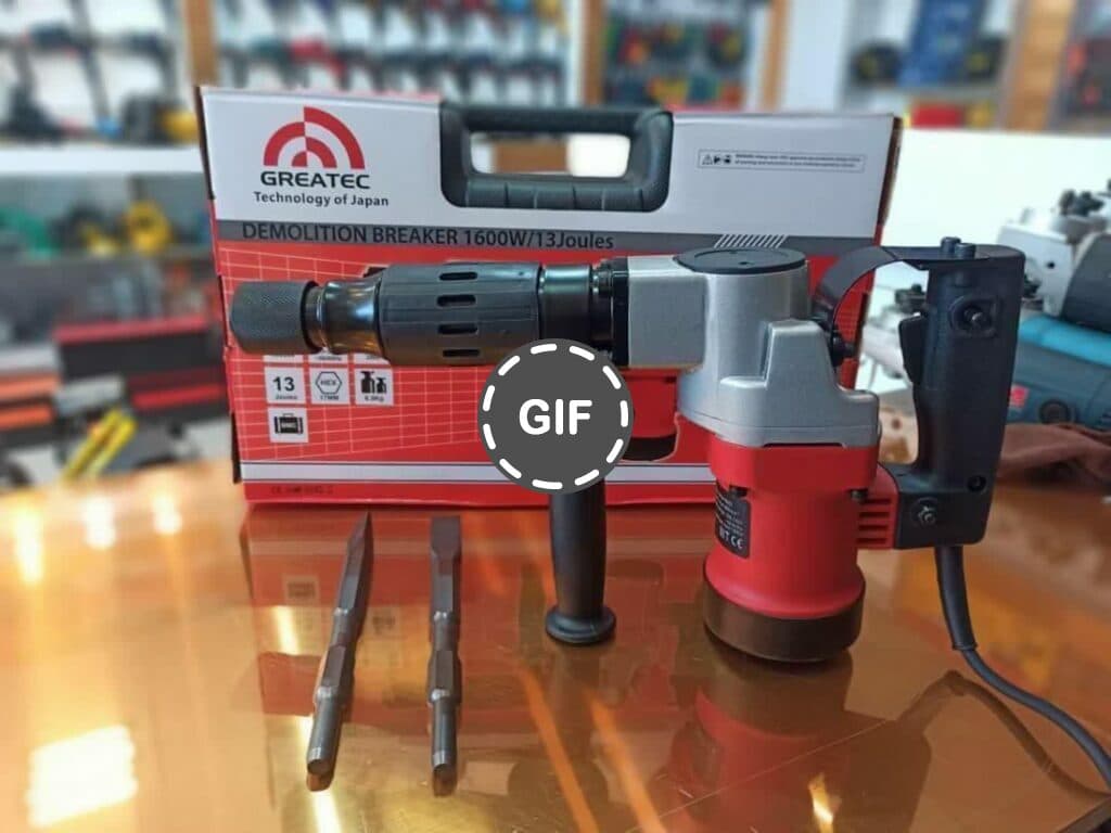 چکش تخریب 6 کیلویی گریتک 810 مدل GTDH16002