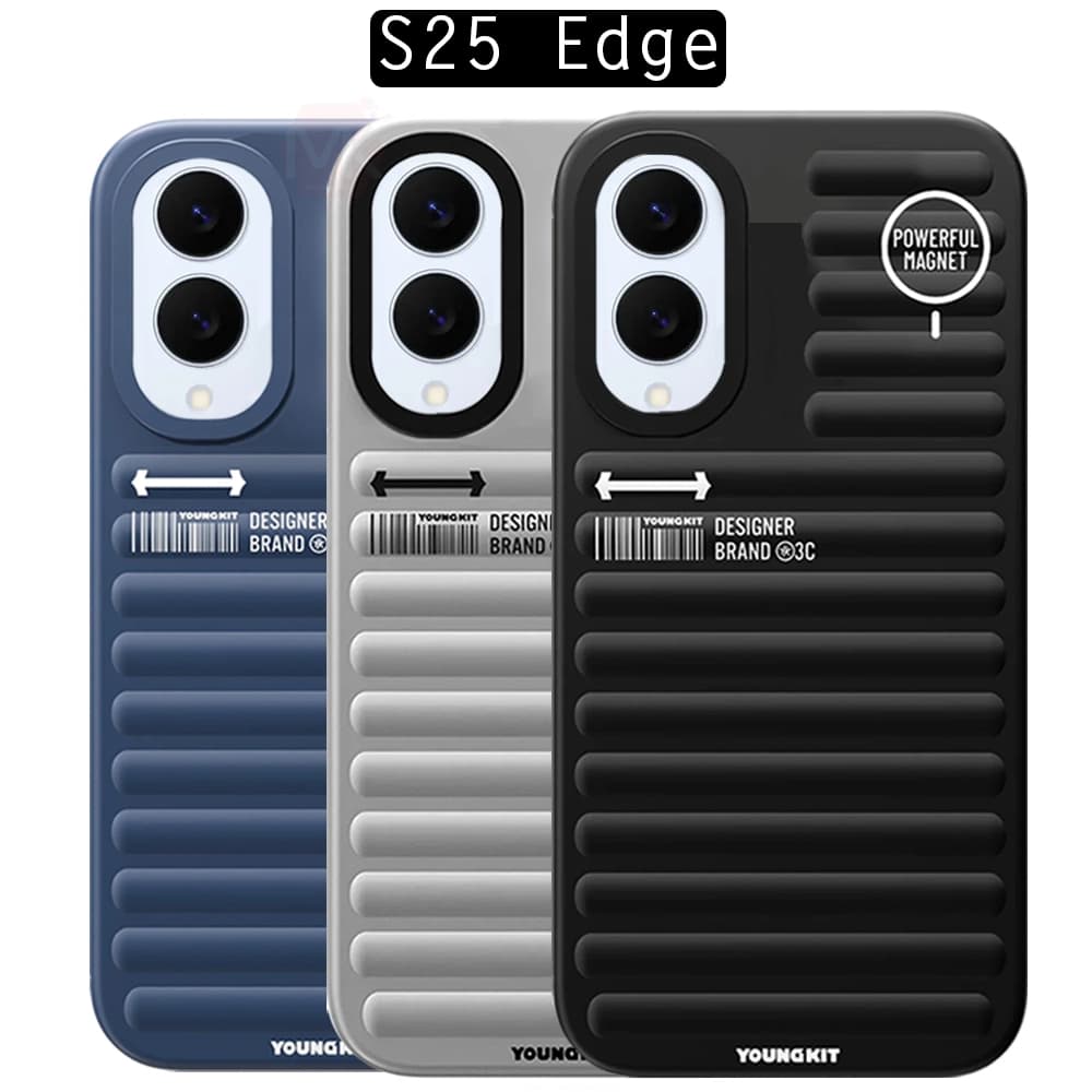 قاب محافظ سامسونگ YOUNGKIT Plain Series Case | Galaxy S25 Edge