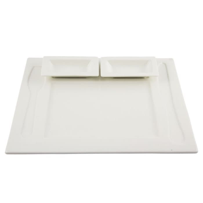 بشقاب سرو استیک ساور مدل k2