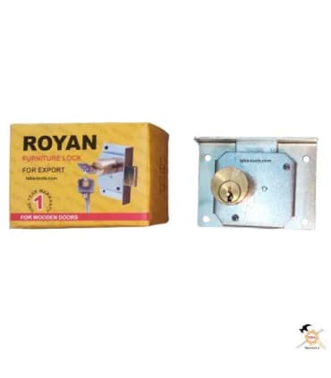 قفل کمدی دو پله تمام برنجی رویان