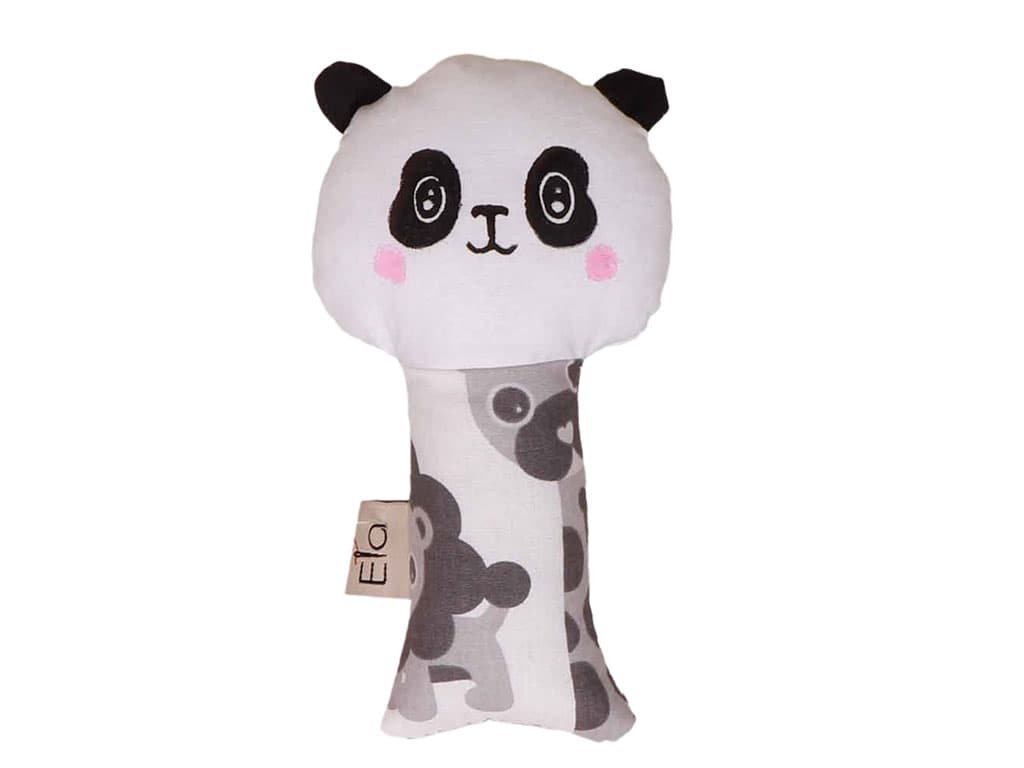 عروسک جغجغه دار پاندا الا ELA