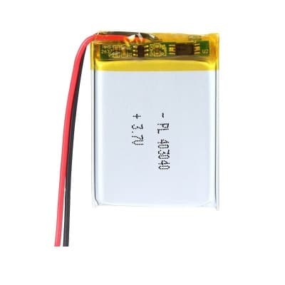 باتری لیتیوم پلیمر با ظرفیت 500mAh سایز 403040