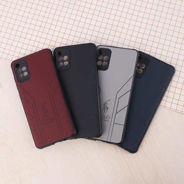 قاب چرمی طرح Polo مدل Samsung A51