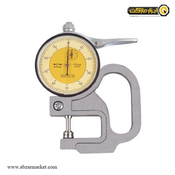 ضخامت سنج ورق ساعتی آسیمتو 10-0 میلی متر مدل 0-01-491