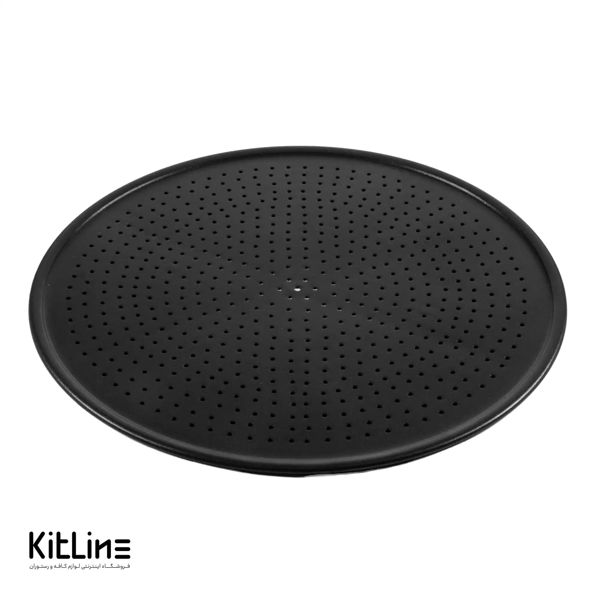 قالب پیتزا ایتالیایی آلومینیومی روکش تفلون ۴۰ سانتیمتری بدون در کیچن تک