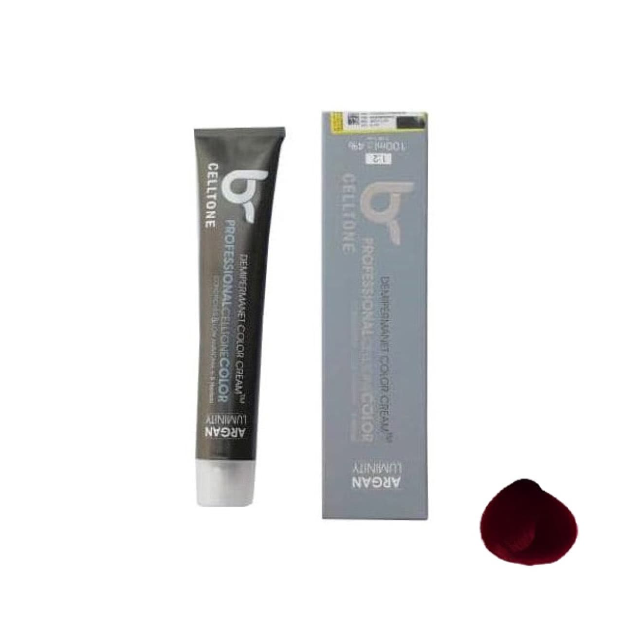 رنگ مو سلتون شماره 5/55 حجم 100 میلی لیتر رنگ قهوه ای قرمز آتشین روشن