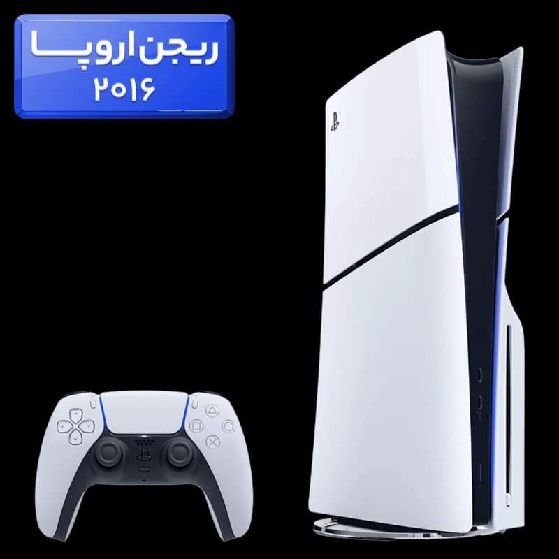 پلی استیشن 5 اسلیم ( PS5 Slim ) دیسک خور ریجن اروپا 2016