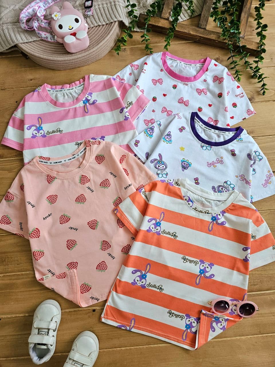 تیشرت میکس دخترانه