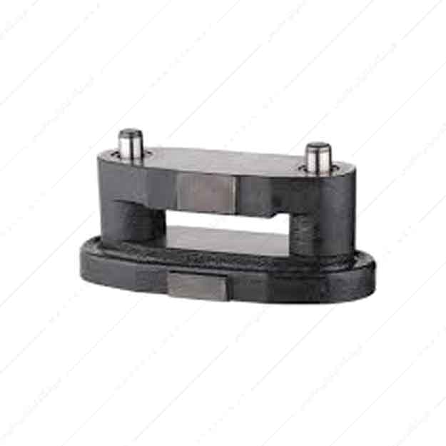 کفشک چدنی سطح کار مستطیل راهنما وسط مدل CB