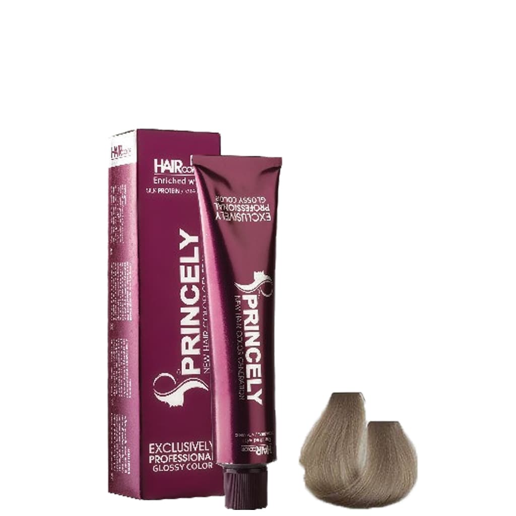 رنگ مو پرنسلی شماره 9.2 بلوند دودی خیلی روشن حجم 120 میلی لیتر