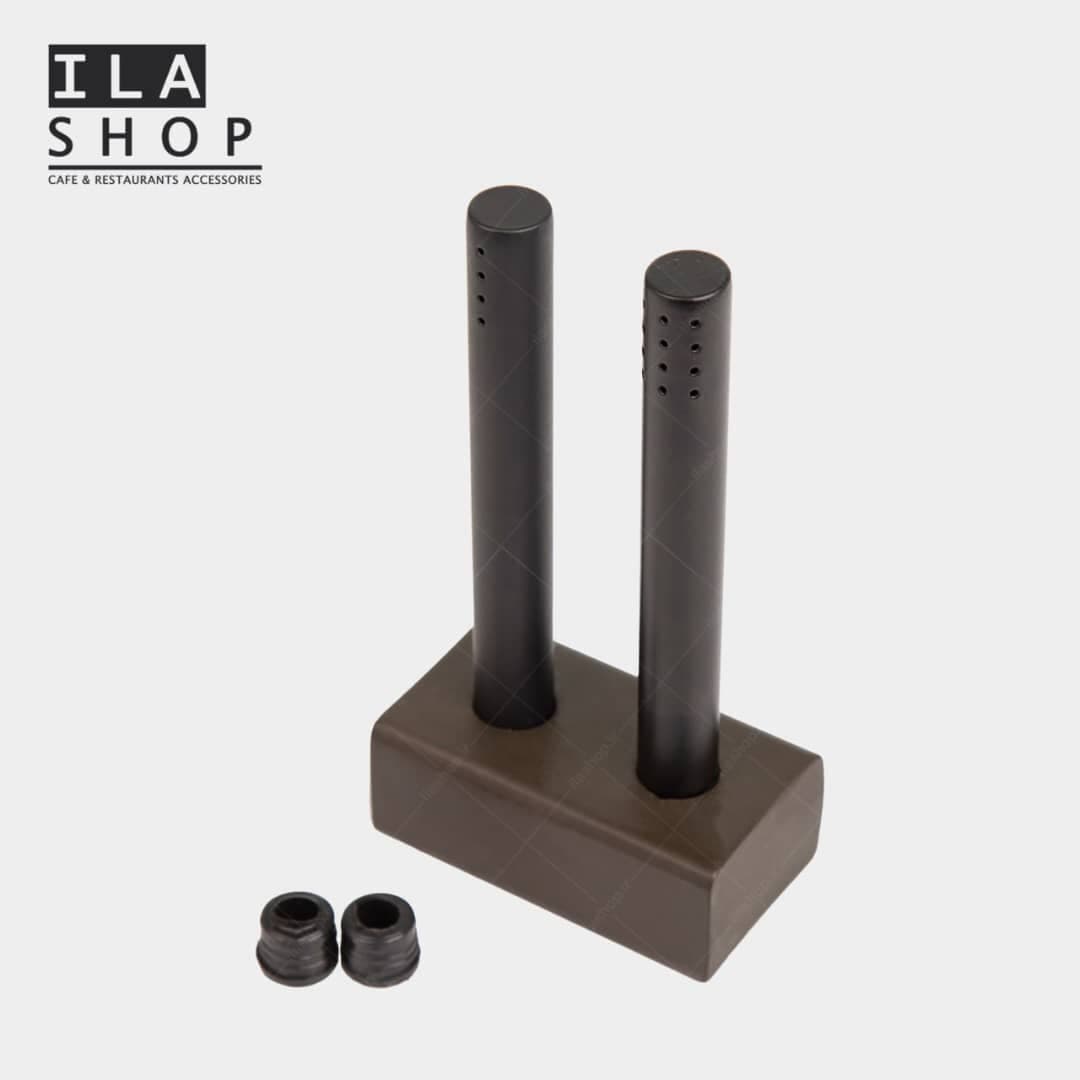 نمکدان EDK بلند مشکی یک عددی ایلا