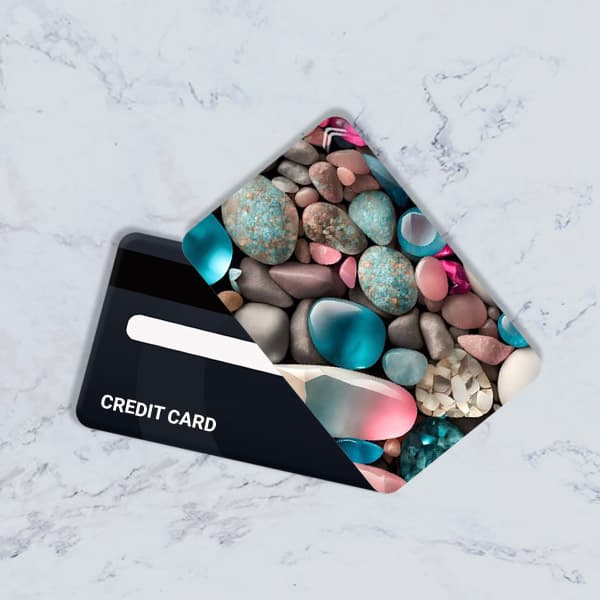 استیکر کارت بانکی مدل سنگ و طبیعت کد CAC631-K