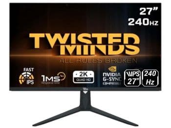 مانیتور 27 اینچ گیمینگ تویستد مایندز مدل Twisted Minds TM27DQI