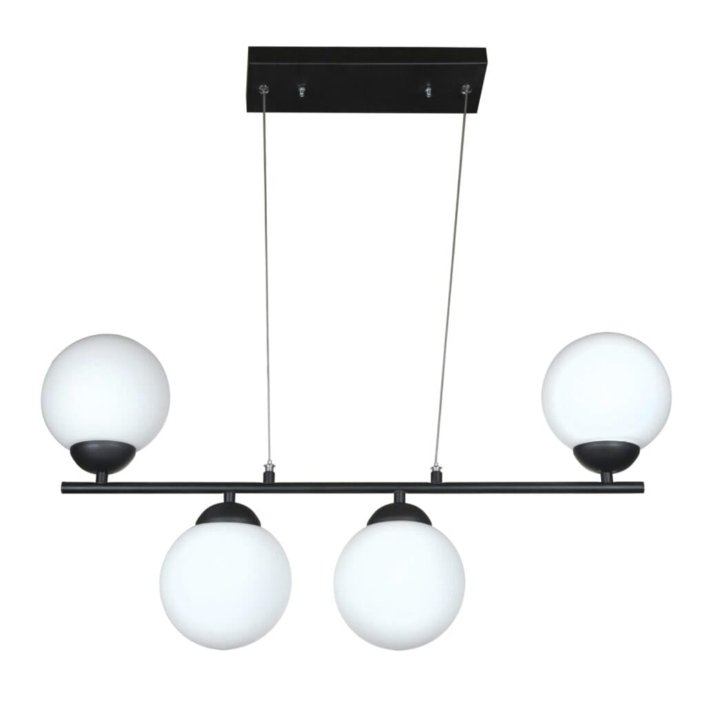 لوستر 4 شعله چشمه نور کد A1230/4