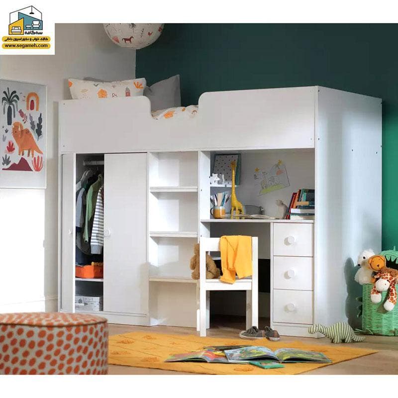 تخت خواب دوطبقه کد BTDP17