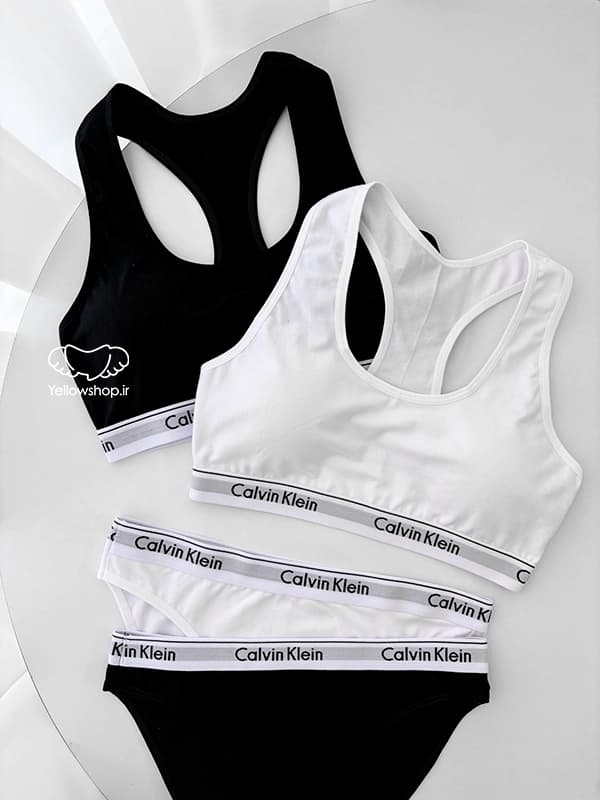 ست نیم تنه و شورت زنانه کلوین کلاین Calvin Klein کد 25058