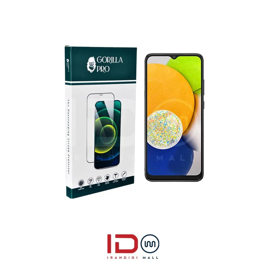 گلس و محافظ هیدروژلی (پرایوسی) نمایشگر گوشی سامسونگ مدل Galaxy A03