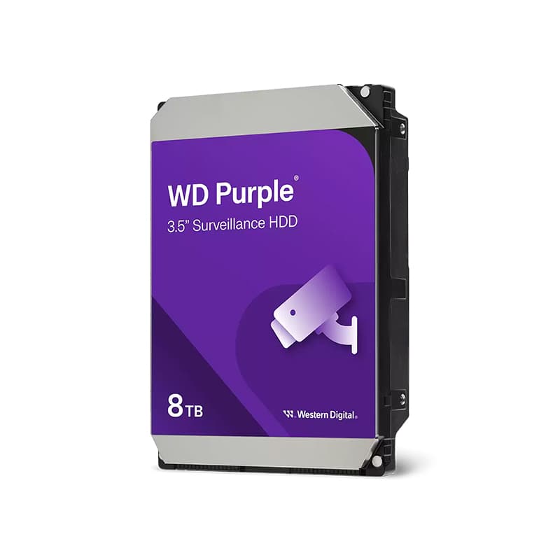 هارد اینترنال وسترن دیجیتال مدل Purple WD80PURZ ظرفیت 8 ترابایت