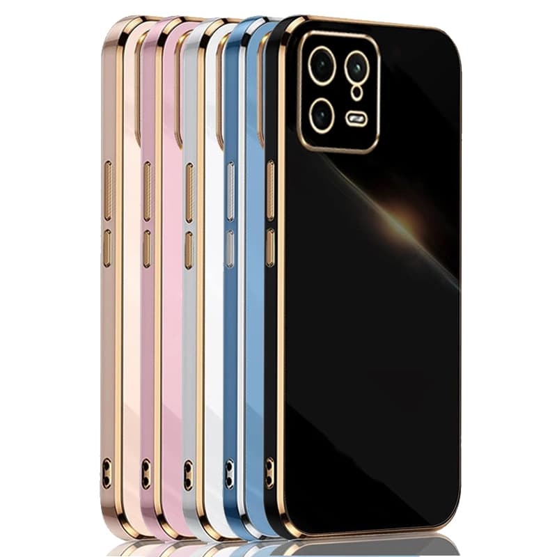 کاور مای کیس گلدلاین برای Xiaomi 13 (الکتروپلیتینگ 6D اورجینال)