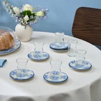 ست چای خوری ۶ نفره ۱۲ پارچه کاراجا میریا آبی