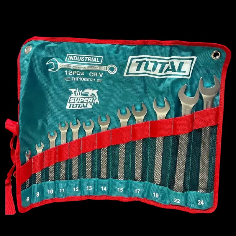 آچار یکسر رینگ توتال مجموعه 12 عددی مدل THT1022121-I