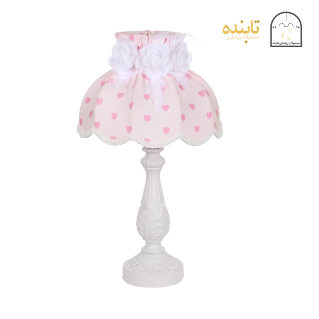 آباژور رومیزی پیچک مدل رزینا