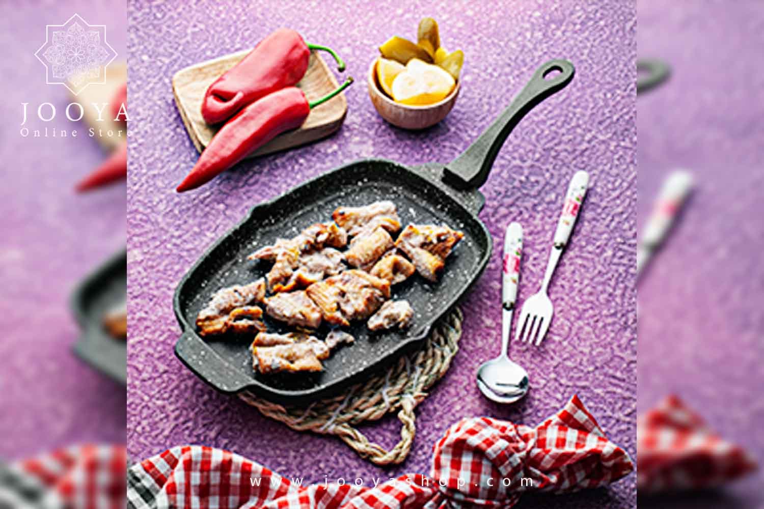 تابه چدنی نالینو مدل فابیا Fabia (سایز 25)