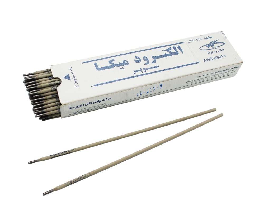 الکترود آهن 6013 قطر 4 میکا بسته 5 کیلوگرم