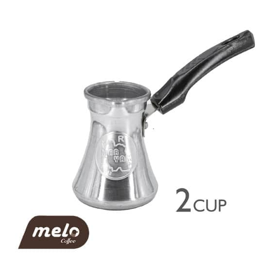 قهوه جوش آلومینیومی ۲ فنجان