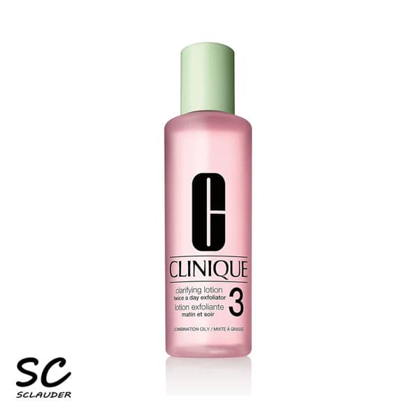 تونر کلینیک شماره 3 اصل Clinique پوست مختلط و چرب حجم 200 و 400 میل