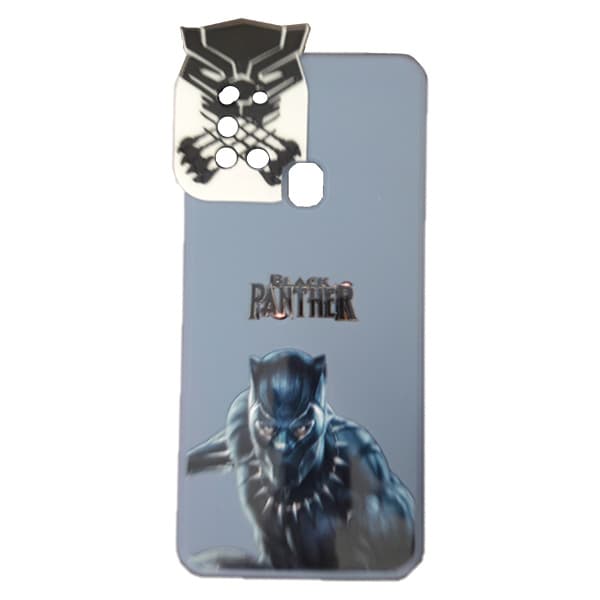 قاب گوشی سامسونگ A21s طرح پلنگ مشکی – محافظ لنز