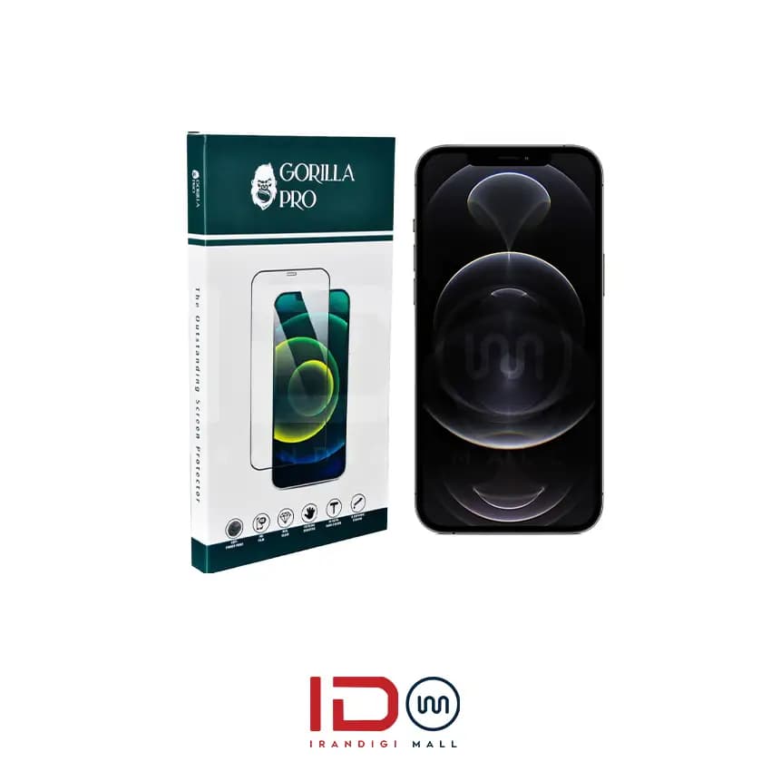 گلس و محافظ هیدروژلی (پرایوسی) نمایشگر گوشی اپل مدل iPhone 12 Pro Max