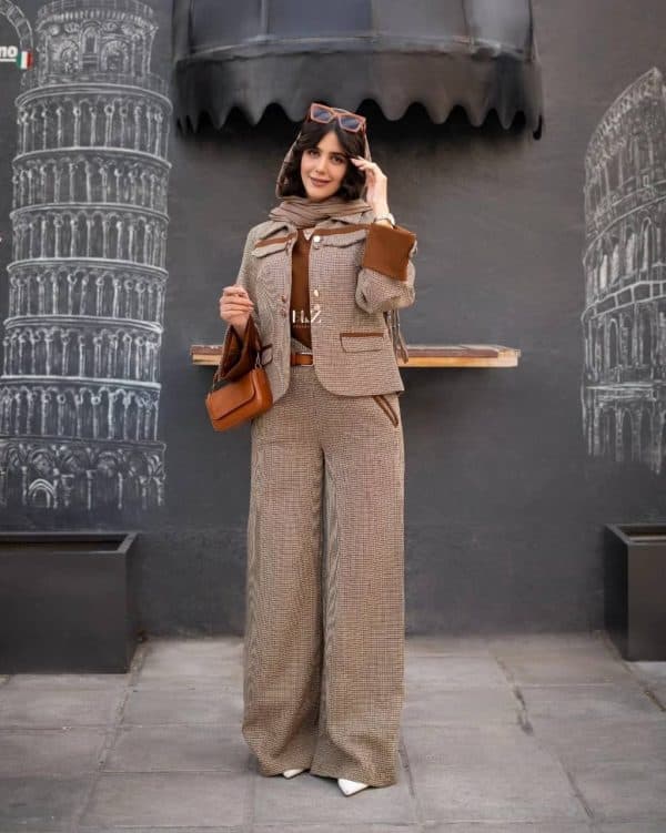 کت و شلوار زنانه مدل راسپینا