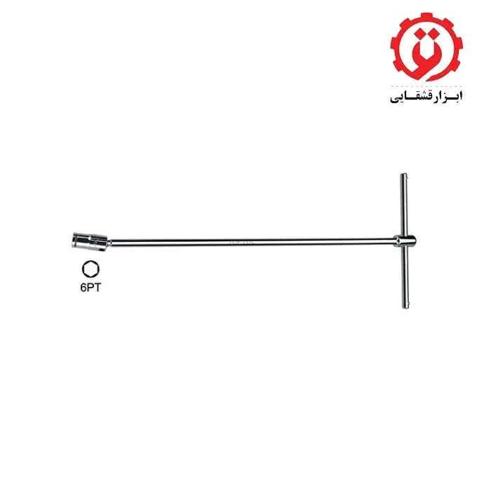 بکس T شکل 13 میلی متر لغلغه ای تاپ تول مدل CTBA1332