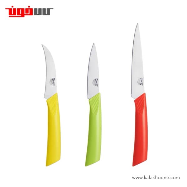 ست چاقو 3 عددی ایکیا مدل MATDOFT