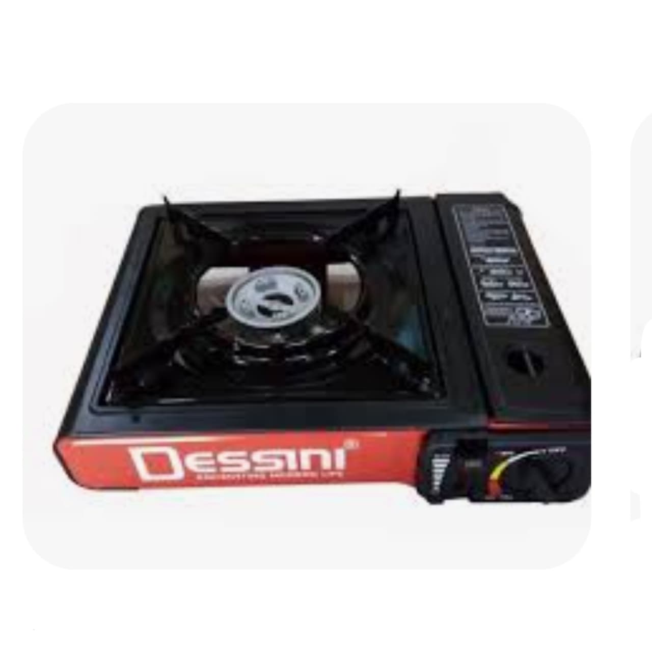 اجاق گاز مسافرتی دسینی مدل BTD-155A 2 in 1